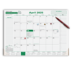 TAXdate Desk Calendar