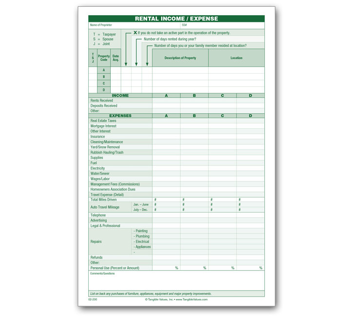 Image for item #02-200: [E] Rental Supplements