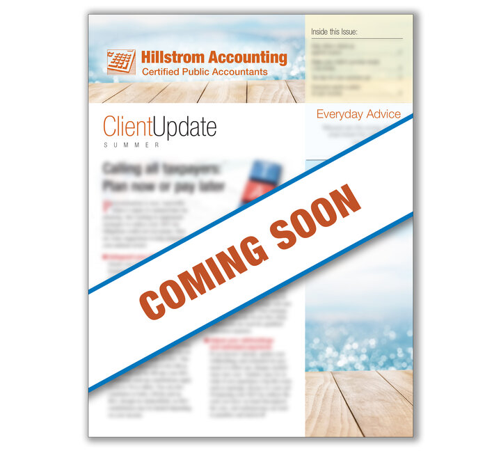 Image for item #03-441: Client Update Newsletter - 2025 Summer Edition