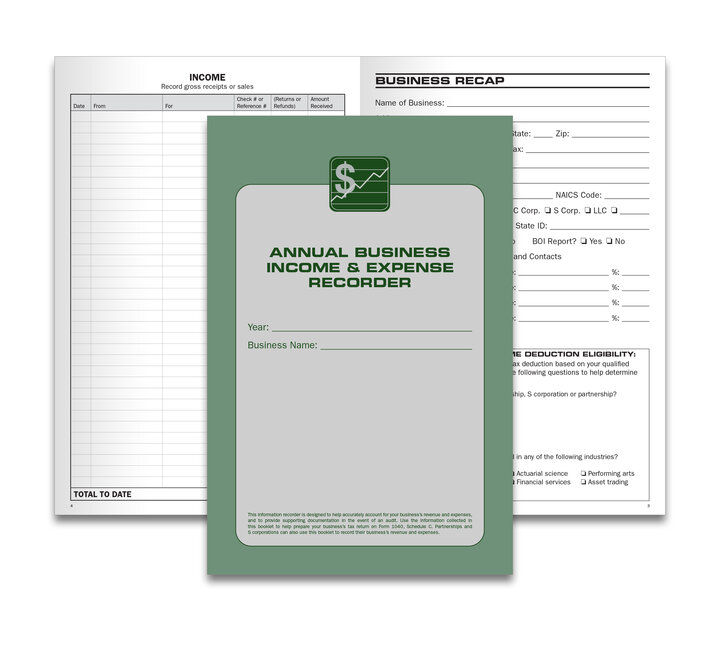 Image for item #32-200: Annual Business Recorder Booklet