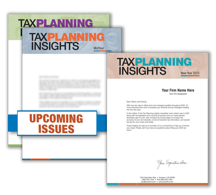 Image for item #33-331: Tax Planning Insights Letters (Subscription)