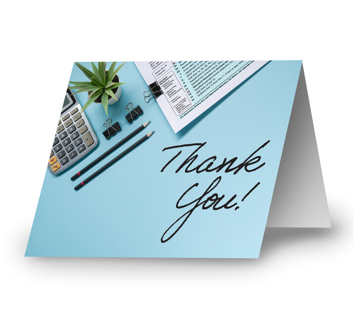 Image for item #70-001: Custom Personalized Notecard (25/Pack)