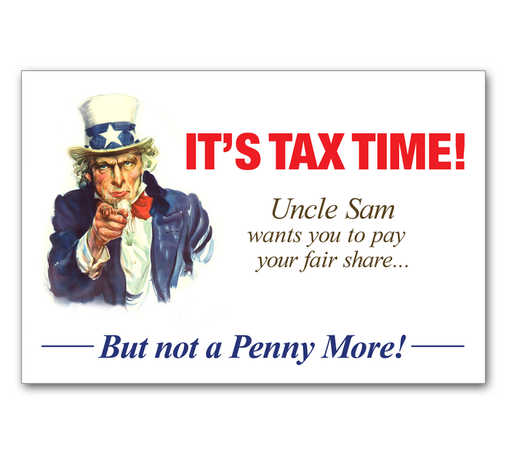 Image for item #70-584: Uncle Sam Not a Penny More