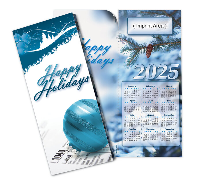 Image for item #70-6501: Greeting Card Calendar 2025 - (25/Pack)