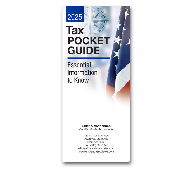 Image for item #72-1291: 2025 Tax Pocket Guide Brochure