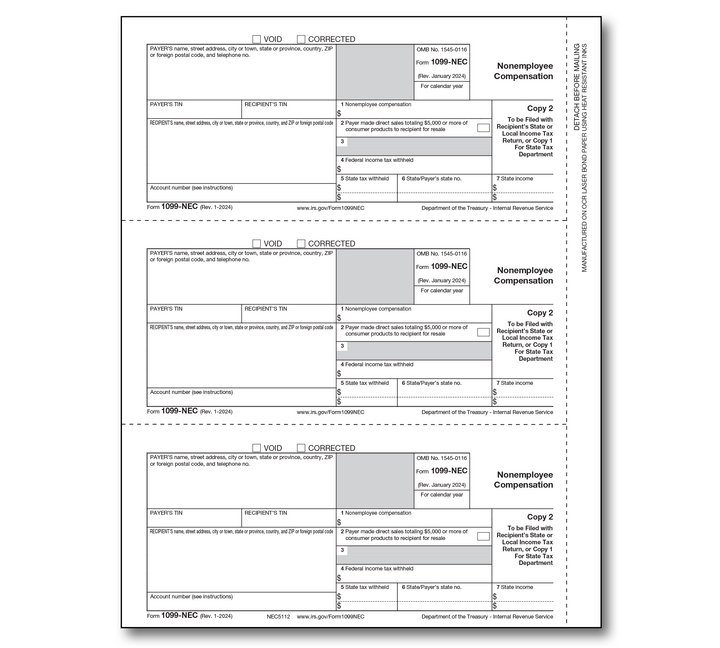 Image for item #89-5012: NEC 1099 Laser Payr. Copy 2