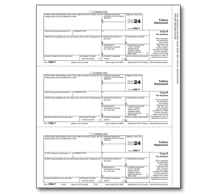 Image for item #89-5181: 1098-T Laser Student Copy B