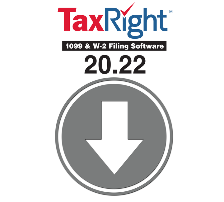 TaxRight by TFP 20.22 with Efile (Downloadable Version) Item 9211014d