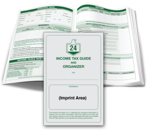 Image for item #01-001: 2024 Tax Guide & Organizer Imprinted