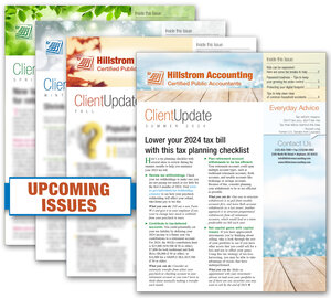 Image for item #33-451: Client Update Print Newsletter Subscription - Item: #33-451