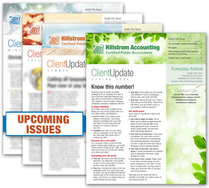 Image for item #33-451: Client Update Print Newsletter Subscription - Item: #33-451