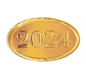Image for item #40-2024g: 2024 Tax Year Seals (Gold)
