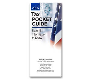 Image for item #72-1291: 2025 Tax Pocket Guide Brochure - Item: #72-1291