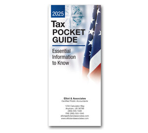 Image for item #72-1291: 2025 Tax Pocket Guide Brochure