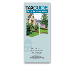 Image for item #72-2021: Tax Guide for Rental Investments Brochure - Item: #72-2021