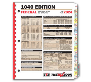 Image for item #90-201: The TaxBook 1040 Edition 2024
